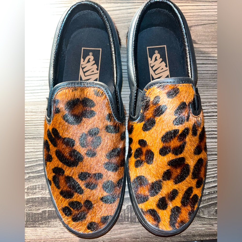 Vans Shoes Leopard Print